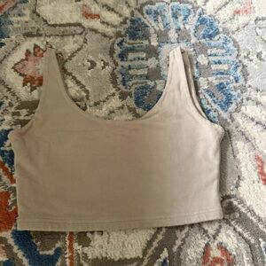 Brandy Melville Tan Crop Top